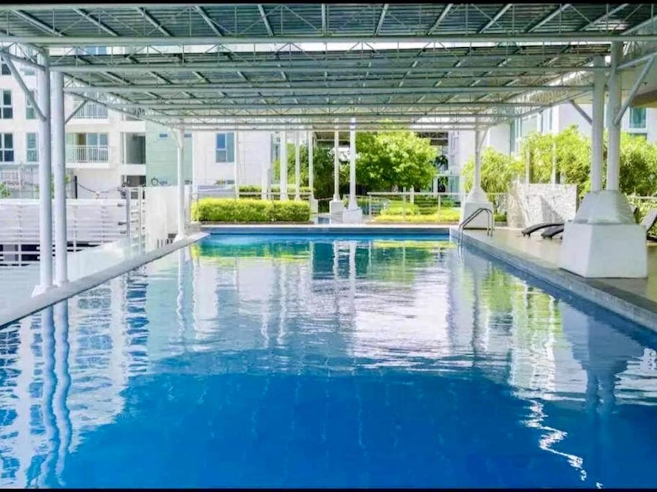 Abreeza Studio Suite 2321 - Pool, Wifi, City View, Washer, Ac, Netflix, Mall Davao City Exterior foto